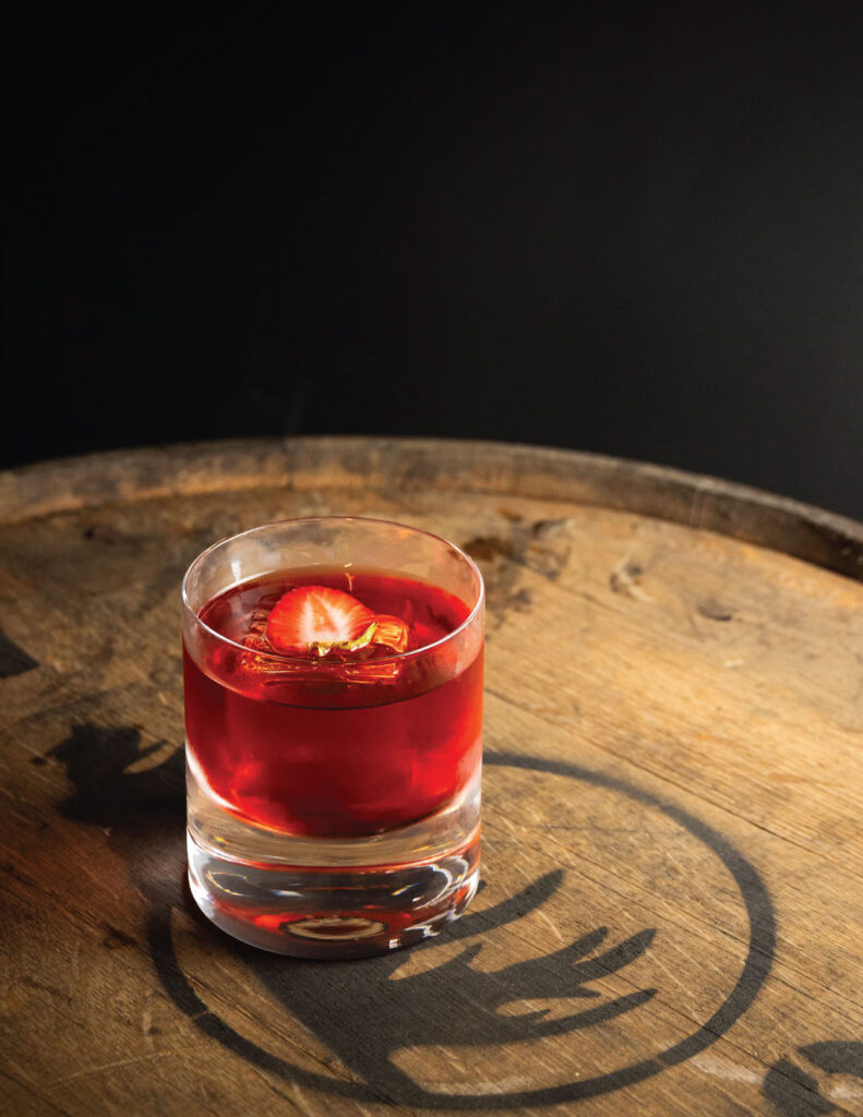 Strawberry Negroni Cocktail